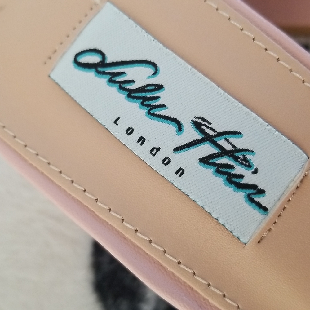 Collectif Lulu Hun Nancy Heel in Blush Pink - Picture 4 of 13